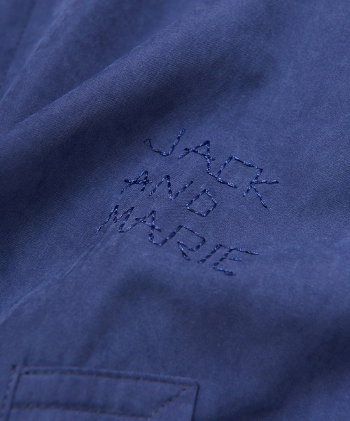 JACK & MARIE(ジャックアンドマリー)の「JACK & MARIE LONG COAT(2Colors)(ジャックアンドマリー マットサテンロングコーチコート)(BEIGE,NAVY)(ステンカラーコート・メンズ・ベージュ/ネイビー・M/L)」の7枚目の写真