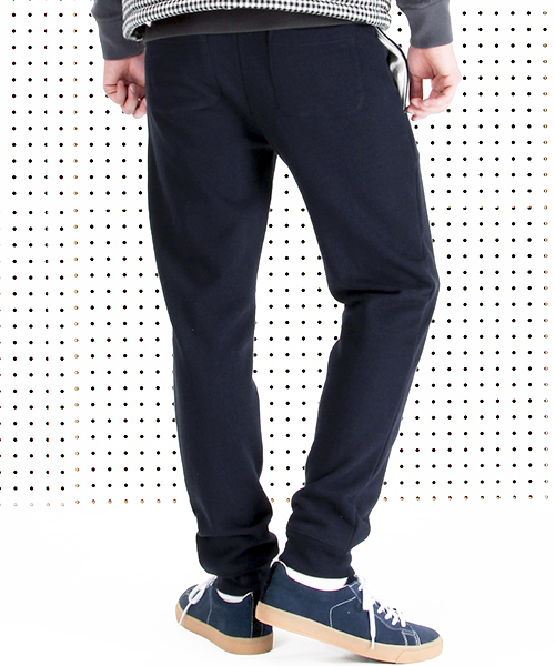 R.NEWBOLD（アールニューボールド）の「ONE POINT SWEAT PANTS/245396（その他パンツ・メンズ・グレー/ネイビー・MEDIUM/LARGE/SMALL/X-LARGE）」の4枚目の写真