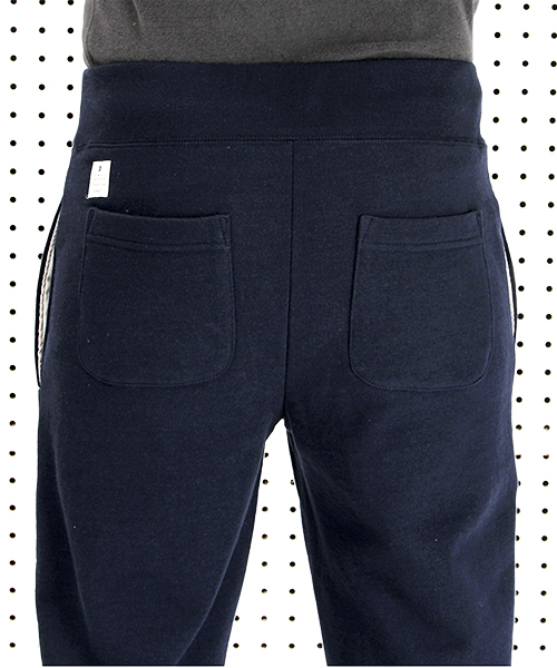 R.NEWBOLD（アールニューボールド）の「ONE POINT SWEAT PANTS/245396（その他パンツ・メンズ・グレー/ネイビー・MEDIUM/LARGE/SMALL/X-LARGE）」の7枚目の写真