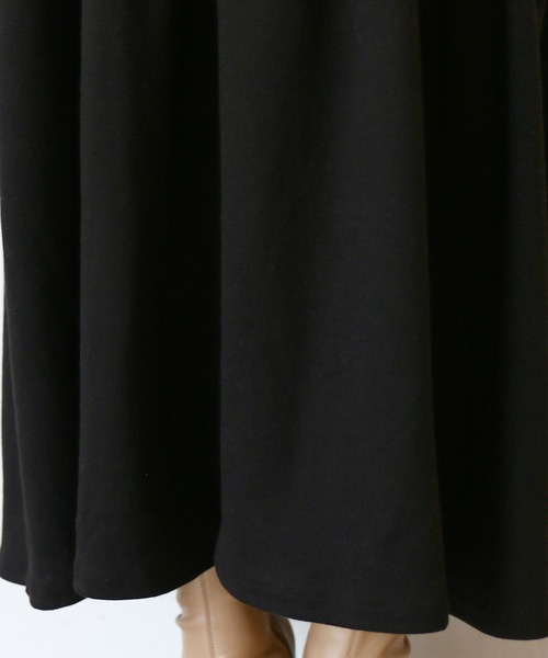 Roomy's（ルーミーズ）の「ティアードスウェットワンピース（ワンピース・レディース・グレー/ブラック/ブルー・FREE）」の19枚目の写真