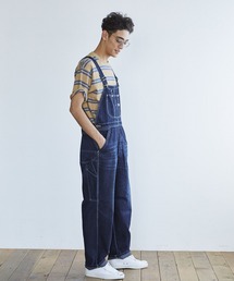 ブランド古着 Lee リー メンズ のサロペット オーバーオール ブルー ネイビー 青色系 古着通販 Zozoused
