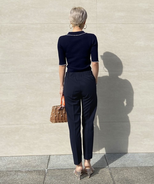 JENNE（ジェンヌ）の「サマースラックスパンツ（スラックス・レディース・ネイビー/ブルー/ラベンダー・SMALL/X-SMALL/MEDIUM/LARGE）」の19枚目の写真