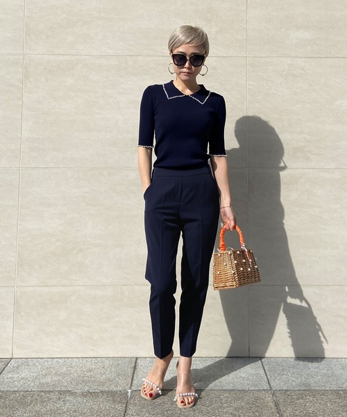 JENNE（ジェンヌ）の「サマースラックスパンツ（スラックス・レディース・ネイビー/ブルー/ラベンダー・SMALL/X-SMALL/MEDIUM/LARGE）」の20枚目の写真
