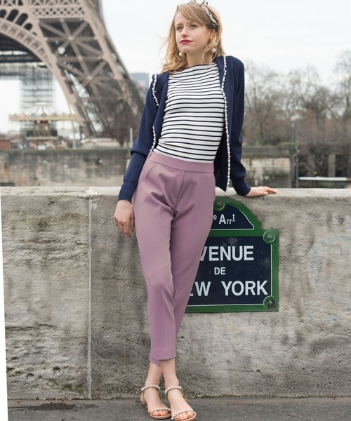JENNE（ジェンヌ）の「サマースラックスパンツ（スラックス・レディース・ネイビー/ブルー/ラベンダー・SMALL/X-SMALL/MEDIUM/LARGE）」の7枚目の写真