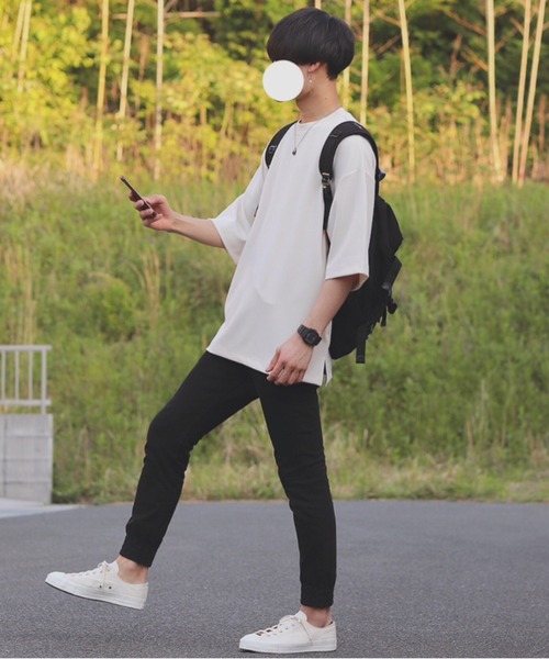 INTER FACTORY（インターファクトリー）の「ファッションインフルエンサー DAISUKE - ダブルリングネックレス　made in INTER FACTORY（ネックレス・メンズ・シルバー・FREE）」の4枚目の写真