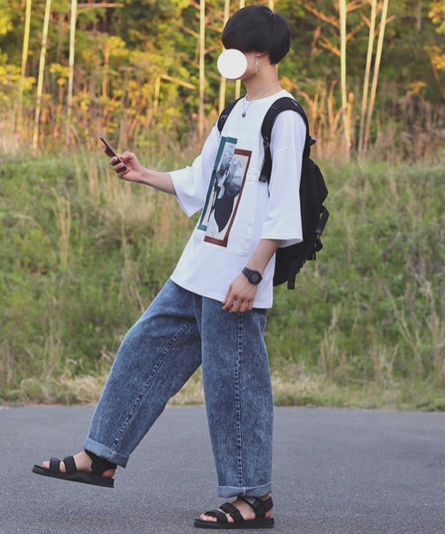 INTER FACTORY（インターファクトリー）の「ファッションインフルエンサー DAISUKE - ダブルリングネックレス　made in INTER FACTORY（ネックレス・メンズ・シルバー・FREE）」の6枚目の写真