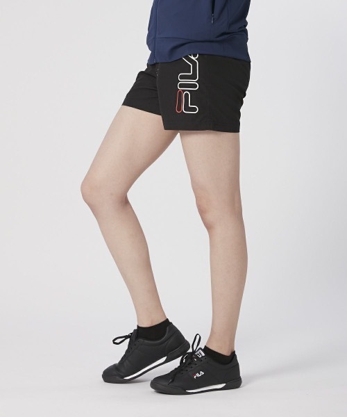 FILA(フィラ)の「【FILA/フィラ】レディースロゴプリントボードショーツ / UPF50+(その他パンツ・レディース・ブラック/ネイビー/カーキ・MEDIUM/LARGE)」の7枚目の写真