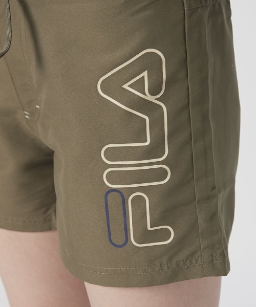 FILA(フィラ)の「【FILA/フィラ】レディースロゴプリントボードショーツ / UPF50+(その他パンツ・レディース・ブラック/ネイビー/カーキ・MEDIUM/LARGE)」の18枚目の写真
