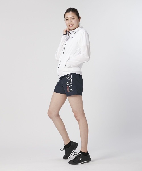 FILA(フィラ)の「【FILA/フィラ】レディースロゴプリントボードショーツ / UPF50+(その他パンツ・レディース・ブラック/ネイビー/カーキ・MEDIUM/LARGE)」の9枚目の写真