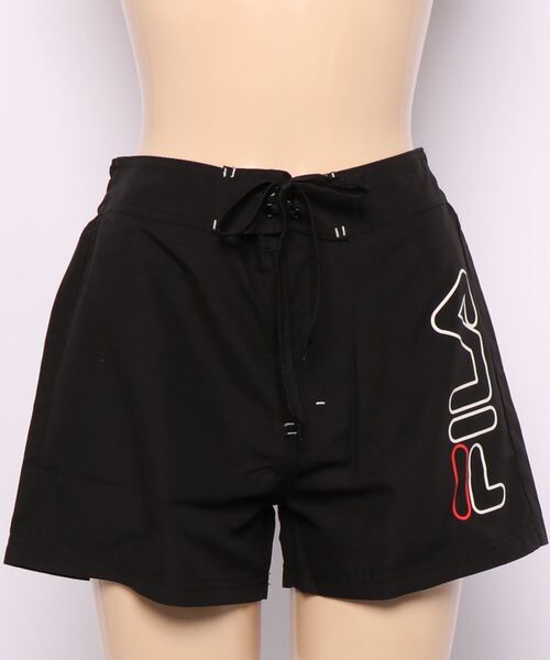 FILA(フィラ)の「【FILA/フィラ】レディースロゴプリントボードショーツ / UPF50+(その他パンツ・レディース・ブラック/ネイビー/カーキ・MEDIUM/LARGE)」の13枚目の写真