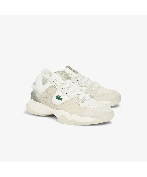 LACOSTE（ラコステ）の「ウィメンズ T-POINT 0721 1 G（スニーカー・レディース・オフホワイト/ホワイト/ネイビー/トリコロール/ブラック・23.5cm/24.0cm/22.5cm/24.5cm/23.0cm）」の3枚目の写真