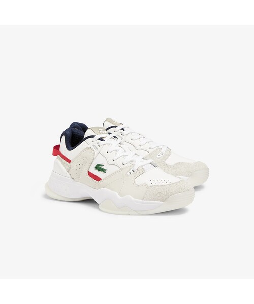 LACOSTE（ラコステ）の「ウィメンズ T-POINT 0721 1 G（スニーカー・レディース・オフホワイト/ホワイト/ネイビー/トリコロール/ブラック・23.5cm/24.0cm/22.5cm/24.5cm/23.0cm）」の5枚目の写真