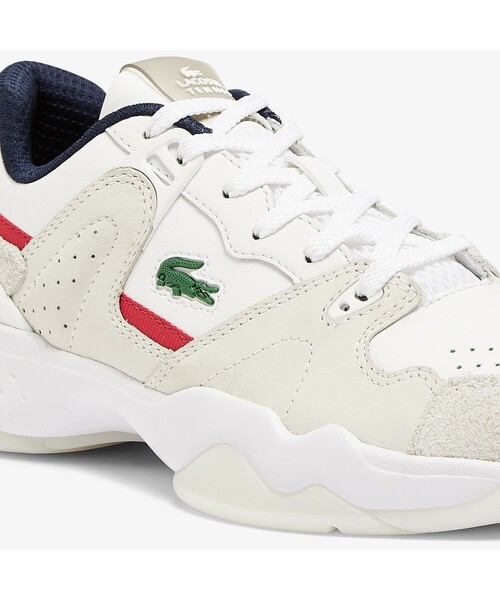 LACOSTE（ラコステ）の「ウィメンズ T-POINT 0721 1 G（スニーカー・レディース・オフホワイト/ホワイト/ネイビー/トリコロール/ブラック・23.5cm/24.0cm/22.5cm/24.5cm/23.0cm）」の18枚目の写真