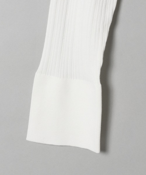 JEANASIS(ジーナシス)の「14GフレアロングVカーディガン/943432(カーディガン/ボレロ・レディース・ホワイト/ブラック/グレイッシュベージュ・FREE)」の11枚目の写真