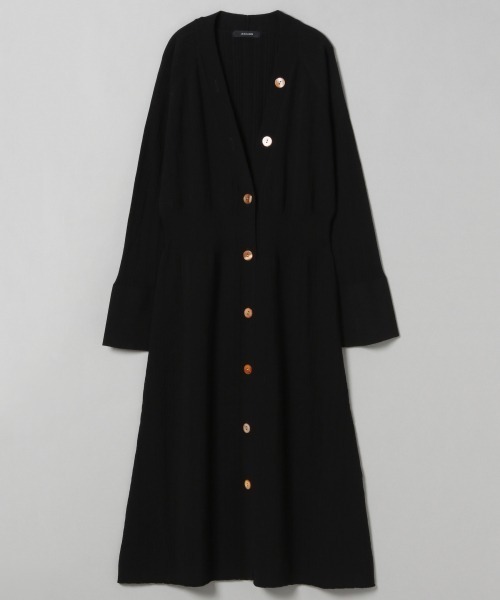 JEANASIS(ジーナシス)の「14GフレアロングVカーディガン/943432(カーディガン/ボレロ・レディース・ホワイト/ブラック/グレイッシュベージュ・FREE)」の20枚目の写真