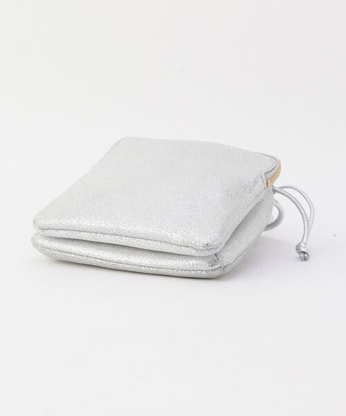 NOLLEY’S（ノーリーズ）の「ミニ巾着ショルダー（ショルダーバッグ・レディース・シルバー・FREE）」の5枚目の写真