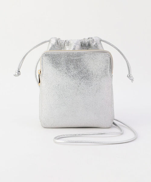 NOLLEY’S（ノーリーズ）の「ミニ巾着ショルダー（ショルダーバッグ・レディース・シルバー・FREE）」の13枚目の写真