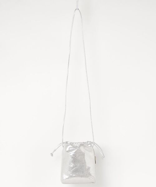 NOLLEY’S（ノーリーズ）の「ミニ巾着ショルダー（ショルダーバッグ・レディース・シルバー・FREE）」の16枚目の写真