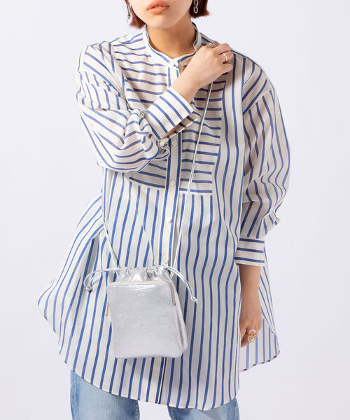 NOLLEY’S（ノーリーズ）の「ミニ巾着ショルダー（ショルダーバッグ・レディース・シルバー・FREE）」の14枚目の写真