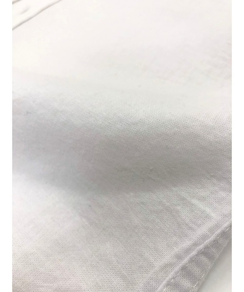 A.S.M(エーエスエム)の「麻コットン シャツ / ホリゾンタルカラー 7分袖 カラー 麻シャツ(シャツ/ブラウス・メンズ・サンドグレー/ブルー/ブラック/カーキ/サックスブルー/ネイビー/ホワイト/ライトピンク・50/52/48)」の22枚目の写真