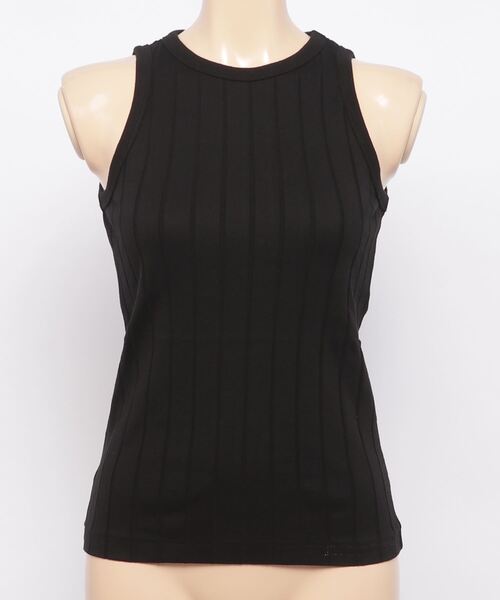 YOUNG&OLSEN The DRYGOODS STORE(ヤングアンドオルセン)の「【YOUNG & OLSEN The DRYGOODS STORE】/BROAD RIB A-TANK(Tシャツ/カットソー・レディース・ホワイト/ブラック/クリーム/その他1/ブラウン系その他/グリーン系その他/レッド/サックスブルー・1/2)」の3枚目の写真