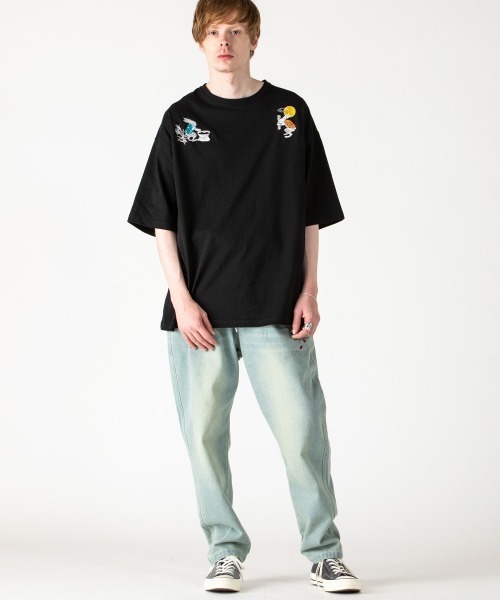 rehacer（レアセル）の「rehacer : The Moon Viewing on Wide Body / ザ.ムーンビューイング オン ワイドボディー（Tシャツ/カットソー・メンズ・ホワイト/ブラック/グレー/カーキ/ネイビー/ベージュ・SMALL/MEDIUM/LARGE/X-LARGE）」の8枚目の写真