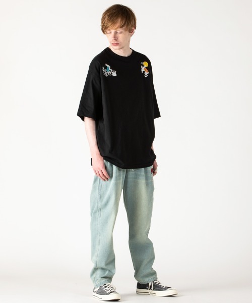 rehacer（レアセル）の「rehacer : The Moon Viewing on Wide Body / ザ.ムーンビューイング オン ワイドボディー（Tシャツ/カットソー・メンズ・ホワイト/ブラック/グレー/カーキ/ネイビー/ベージュ・SMALL/MEDIUM/LARGE/X-LARGE）」の11枚目の写真