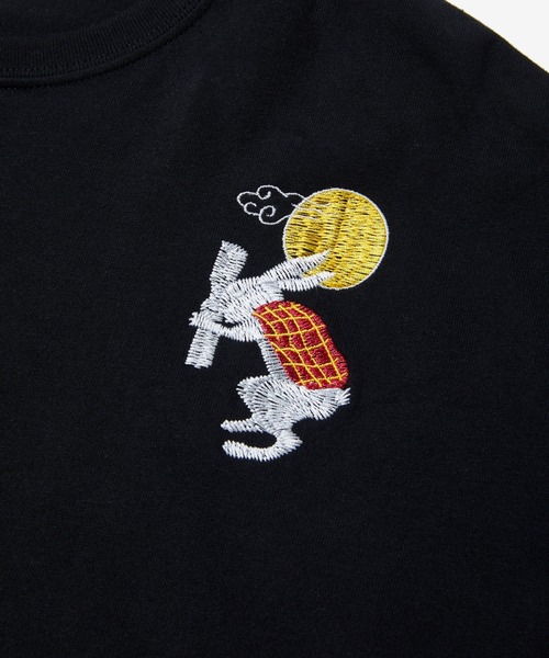 rehacer（レアセル）の「rehacer : The Moon Viewing on Wide Body / ザ.ムーンビューイング オン ワイドボディー（Tシャツ/カットソー・メンズ・ホワイト/ブラック/グレー/カーキ/ネイビー/ベージュ・SMALL/MEDIUM/LARGE/X-LARGE）」の17枚目の写真