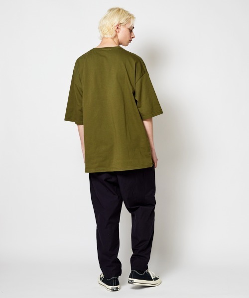 rehacer（レアセル）の「rehacer : The Moon Viewing on Wide Body / ザ.ムーンビューイング オン ワイドボディー（Tシャツ/カットソー・メンズ・ホワイト/ブラック/グレー/カーキ/ネイビー/ベージュ・SMALL/MEDIUM/LARGE/X-LARGE）」の22枚目の写真