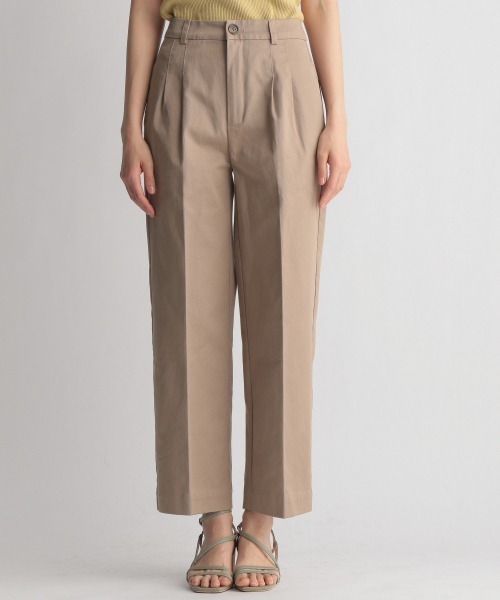 Andemiu（アンデミュウ）の「ハイウエストチノパンツ938601（チノパンツ・レディース・ブラック/ベージュ・SMALL/MEDIUM）」の14枚目の写真