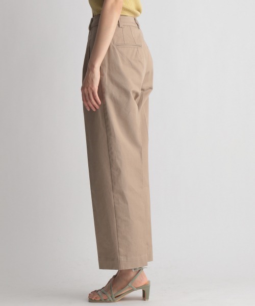 Andemiu（アンデミュウ）の「ハイウエストチノパンツ938601（チノパンツ・レディース・ブラック/ベージュ・SMALL/MEDIUM）」の8枚目の写真