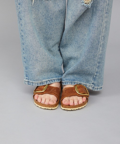 BIRKENSTOCK（ビルケンシュトック）の「BIRKENSTOCK / ビルケンシュトック MADRID BIG BUCKLE コンフォートサンダル/ビックバックル（サンダル・メンズ・ブラック/ブラウン/ブラック系その他/チョコ/レンガ・40/38/39/37/41/42/36）」の14枚目の写真