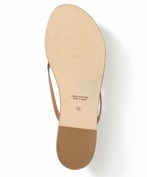 Spick & Span（スピックアンドスパン）の「【FABIO RUSCONI】トングサンダル◆（サンダル・レディース・ブラック/ブラウン系その他/ベージュ・38/36/37）」の6枚目の写真