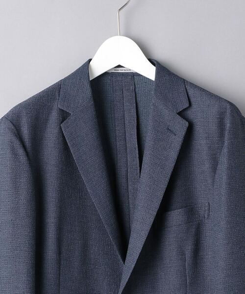 グリーンレーベルリラクシング　ワークトリップアウトフィッツ　パンツスーツ　ブルー WORK TRIP OUTFITS GREEN LABEL RELAXING（ワークトリップアウト