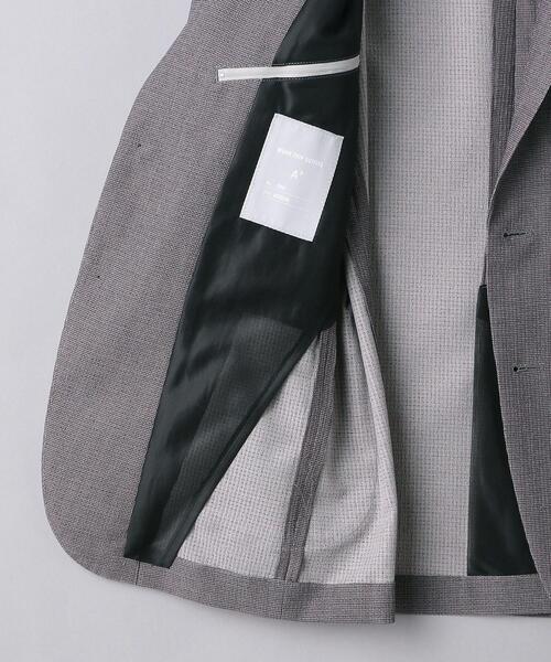 WORK TRIP OUTFITS GREEN LABEL RELAXING(ワークトリップアウトフィッツグリーンレーベル リラクシング)の「OLT<機能 / 洗濯機洗い可・ストレッチ> WTO A+ メッシュトリコット MODERN ジャケット(テーラードジャケット・メンズ・ネイビー/ライトグレー・XS/42/L/48/S/44/XL/50/M/46)」の15枚目の写真