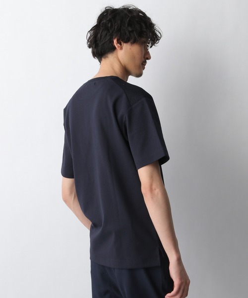 GLOBAL WORK(グローバルワーク)の「ニットソー切替Tee/940168(Tシャツ/カットソー・メンズ・ダークブラウン/ベージュ/ネイビー/グレー系その他4・SMALL/MEDIUM/LARGE/X-LARGE)」の12枚目の写真