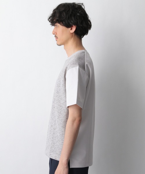 GLOBAL WORK(グローバルワーク)の「ニットソー切替Tee/940168(Tシャツ/カットソー・メンズ・ダークブラウン/ベージュ/ネイビー/グレー系その他4・SMALL/MEDIUM/LARGE/X-LARGE)」の20枚目の写真