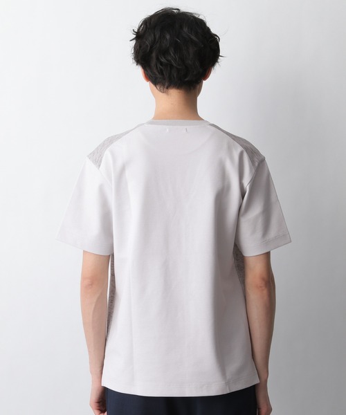 GLOBAL WORK(グローバルワーク)の「ニットソー切替Tee/940168(Tシャツ/カットソー・メンズ・ダークブラウン/ベージュ/ネイビー/グレー系その他4・SMALL/MEDIUM/LARGE/X-LARGE)」の6枚目の写真