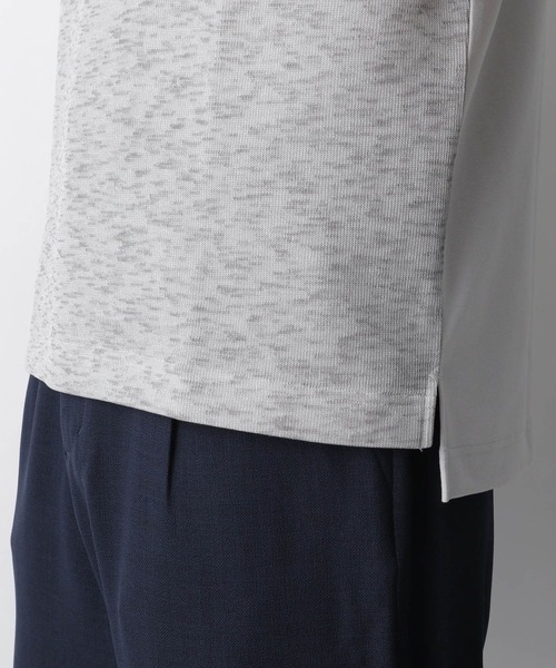 GLOBAL WORK(グローバルワーク)の「ニットソー切替Tee/940168(Tシャツ/カットソー・メンズ・ダークブラウン/ベージュ/ネイビー/グレー系その他4・SMALL/MEDIUM/LARGE/X-LARGE)」の18枚目の写真
