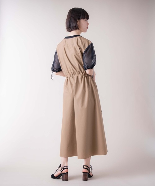 La SRIC(ラスリック)の「La SRIC / メッシュポケットZIPワンピース(ワンピース・レディース・ブラック/ブラウン系その他・38)」の16枚目の写真