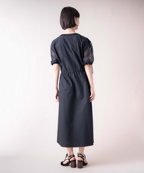 La SRIC(ラスリック)の「La SRIC / メッシュポケットZIPワンピース(ワンピース・レディース・ブラック/ブラウン系その他・38)」の8枚目の写真