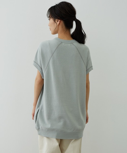 AMERICANA（アメリカーナ）の「【Americana(アメリカーナ)】アントウィッシュ裏毛ラグランノースリーブ（Tシャツ/カットソー・レディース・ライトグリーン/ブルー系その他/オレンジ系その他・FREE）」の19枚目の写真