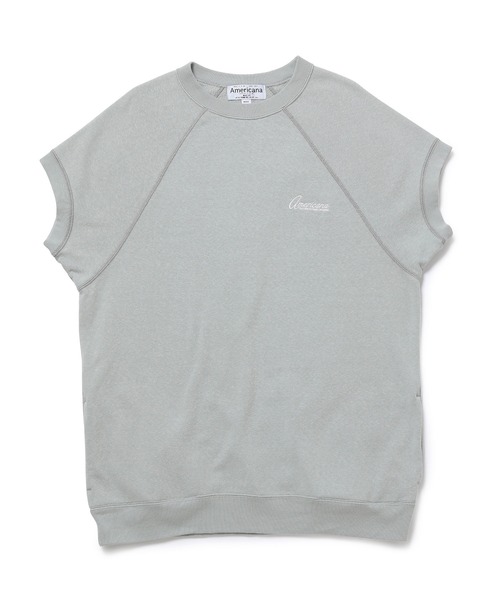 AMERICANA（アメリカーナ）の「【Americana(アメリカーナ)】アントウィッシュ裏毛ラグランノースリーブ（Tシャツ/カットソー・レディース・ライトグリーン/ブルー系その他/オレンジ系その他・FREE）」の20枚目の写真