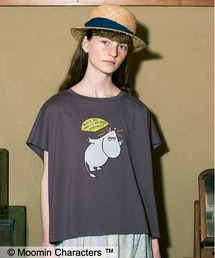 ムーミン シフォンアップリケTシャツ