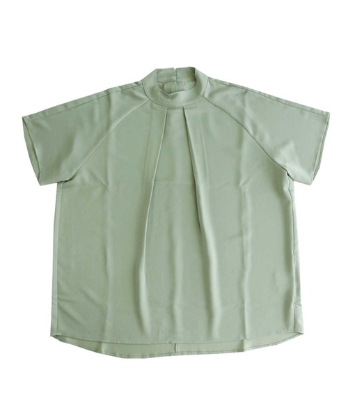 antiqua(アンティカ)の「ラグランスリーブブラウス(シャツ/ブラウス・レディース・ブラック/ミント/オフホワイト・FREE)」の15枚目の写真