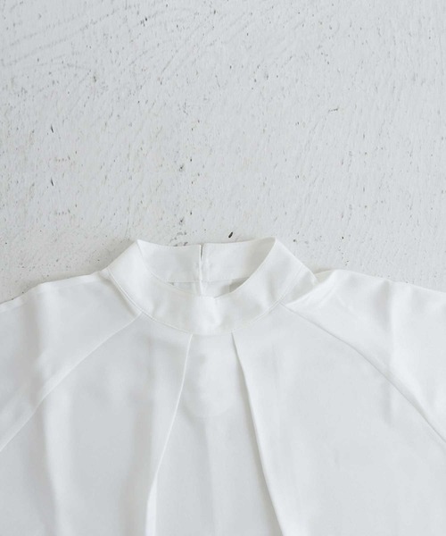 antiqua(アンティカ)の「ラグランスリーブブラウス(シャツ/ブラウス・レディース・ブラック/ミント/オフホワイト・FREE)」の20枚目の写真