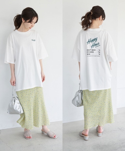 ROPE' PICNIC（ロペピクニック）の「【Prime PIZZA×ROPE' PICNIC】ビッグＴシャツ（Tシャツ/カットソー・レディース・グリーン/ダークグリーン/レッド/レッド系その他・38）」の12枚目の写真