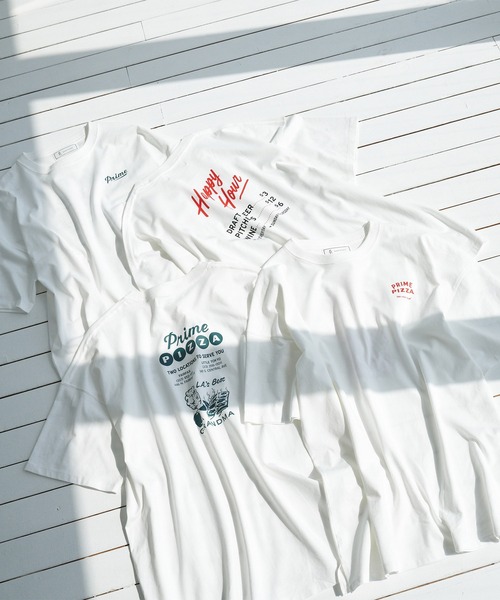 ROPE' PICNIC（ロペピクニック）の「【Prime PIZZA×ROPE' PICNIC】ビッグＴシャツ（Tシャツ/カットソー・レディース・グリーン/ダークグリーン/レッド/レッド系その他・38）」の21枚目の写真