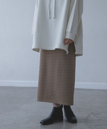 JEANASIS | ジャガードチェックナロースカート/959365(スカート)