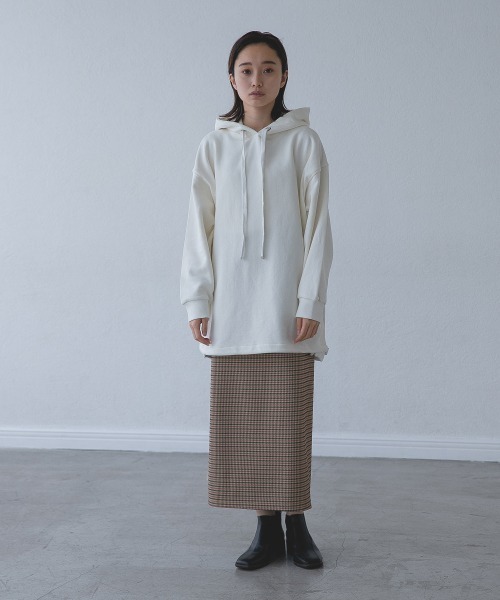 JEANASIS（ジーナシス）の「ジャガードチェックナロースカート/959365（スカート・レディース・ブラウン系その他/ブルー系その他/ホワイト系その他・FREE）」の16枚目の写真